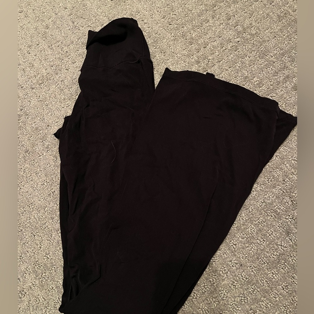 Aerie crossover flare leggings